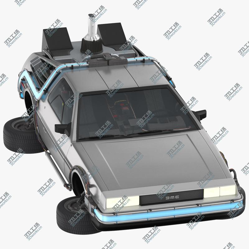 images/goods_img/2021040235/3D DeLorean Flying model/1.jpg